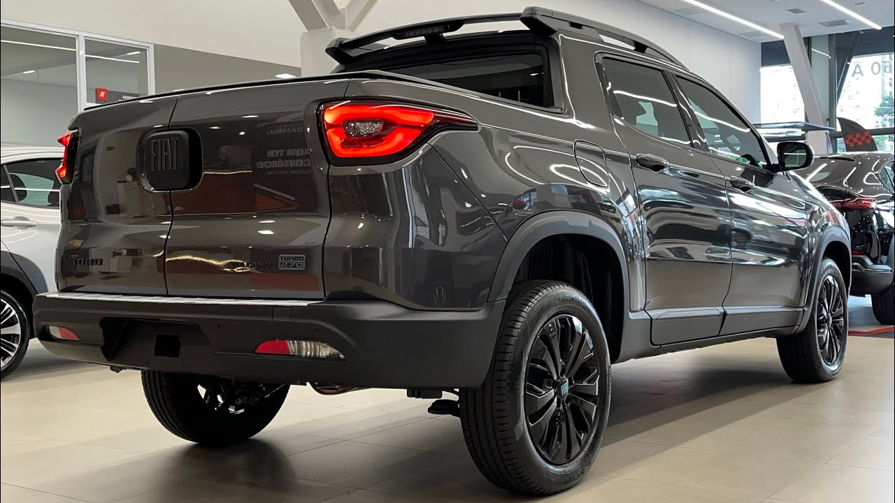 NOVA FIAT TORO 2024 A PICAPE URBANA MAIS DESEJADA DO BRASIL NA VERSÃO VOLCANO COM KIT BLACK! PREÇOS