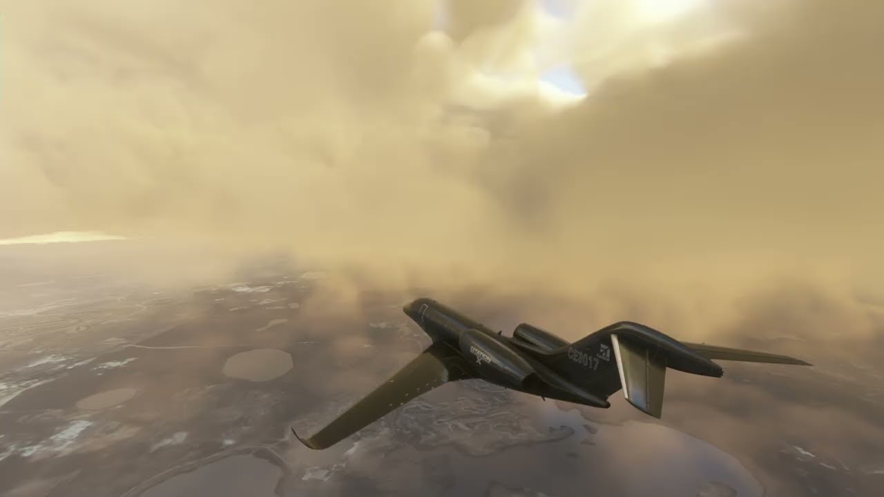 USTR-UNTT, Знакомство с Cessna C750. VATSIM