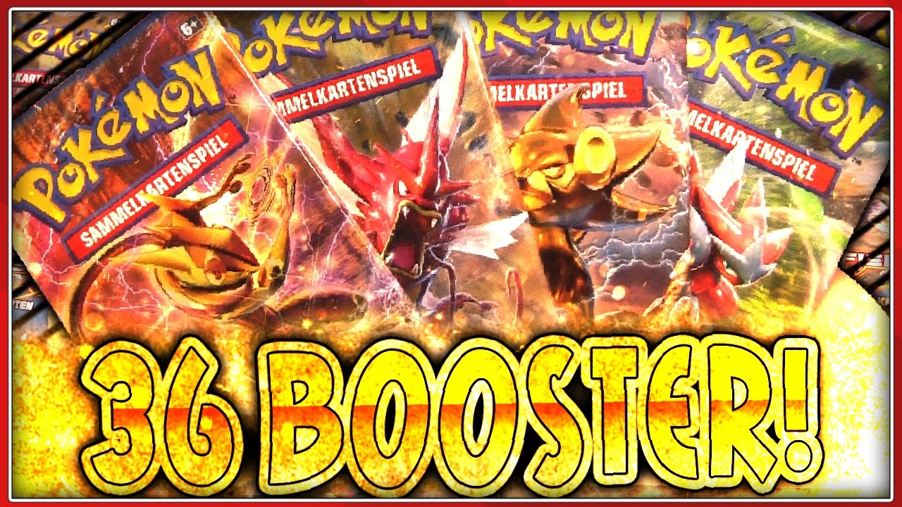 Ich öffne 36 Turbofieber Booster! - Pokémon Turbofieber Display Opening 1/3