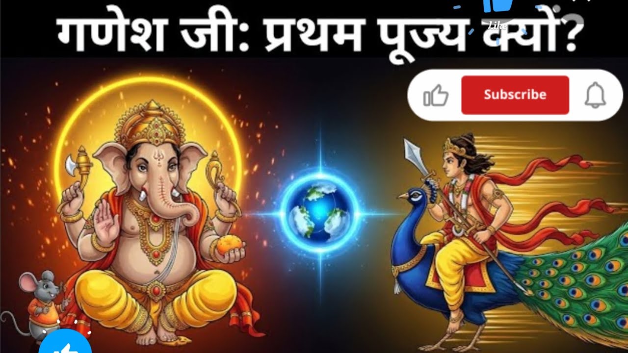 भगवान गणेश प्रथम पूज्य देवता कैसे बने#lordshiva #lordganesha #lordkrishna #ganesh #ganesha 