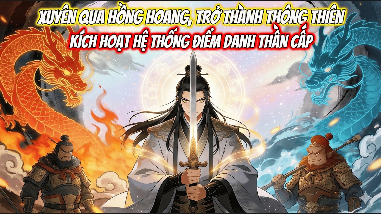 XUYÊN QUA HỒNG HOANG, TRỞ THÀNH THÔNG THIÊN KÍCH HOẠT HỆ THỐNG ĐIỂM DANH THẦN CẤP | Tập 1-60