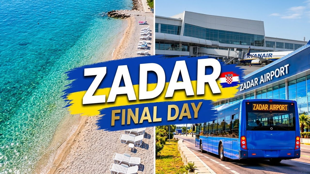 🇭🇷 Leaving Zadar: Our Final Day in Croatia ✈️ | Последний день в Задаре