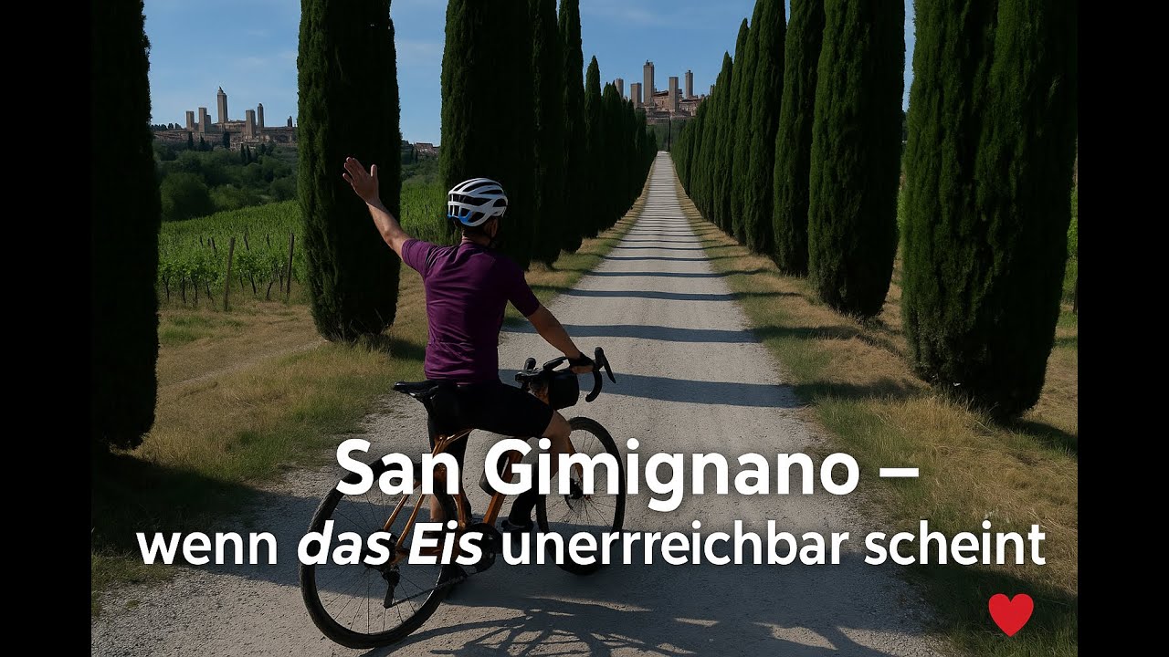 San Gimignano's berühmteste Gelateria – meine Entscheidung war richtig