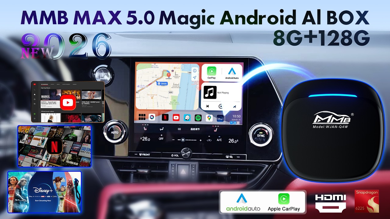 ⚠️ STOP! Don't Buy a CarPlay AI Box Until You See This! | MMB Q4W Magic Android 13 Full Review 2026