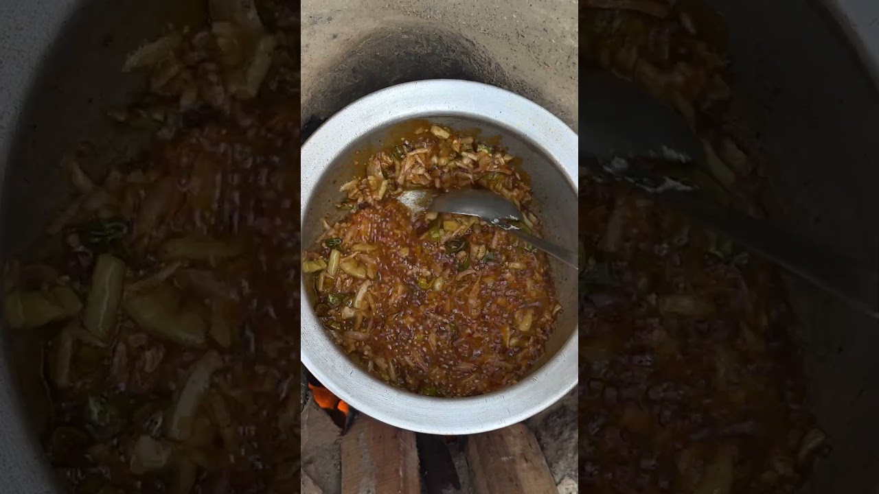 Chicken Gobhi Recipe by Old Woman in Desert Village | Village Life Routine of Daughter and Mother