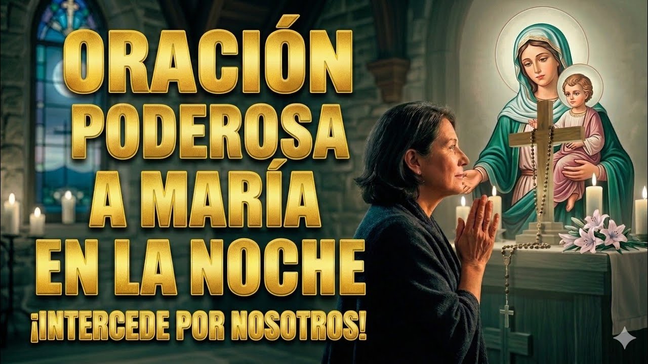 💐⚘️ CONSUELO DIVINO: TU NOCHE TRANQUILA CON MARÍA 💐⚘️