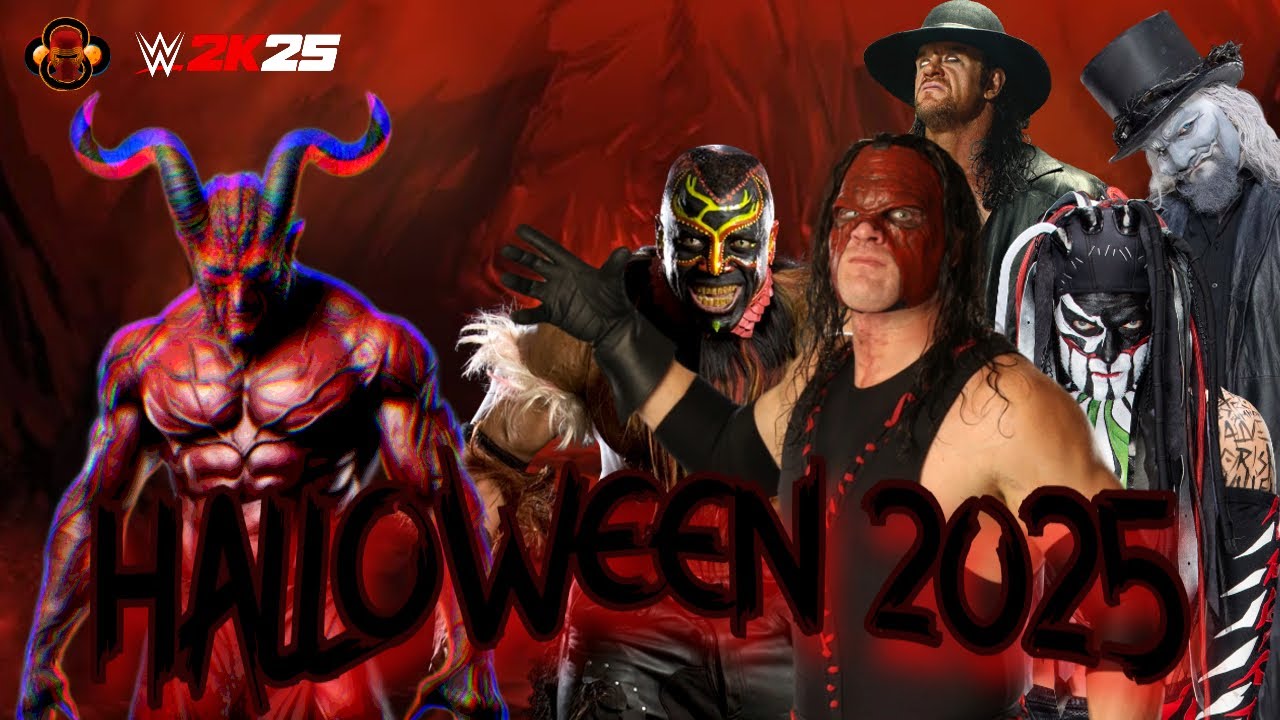 Especial de Halloween 2025 GrMm88 WWE 2K25