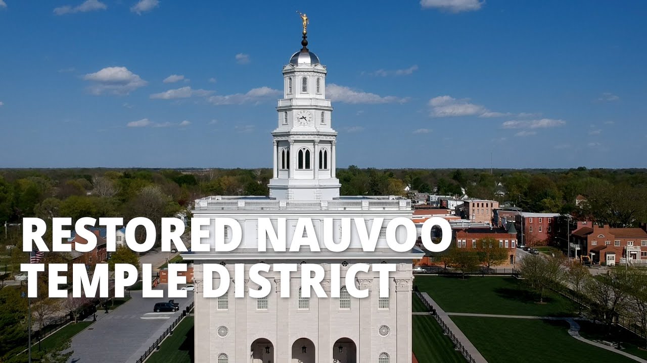 Restored Nauvoo Temple District Dedicated