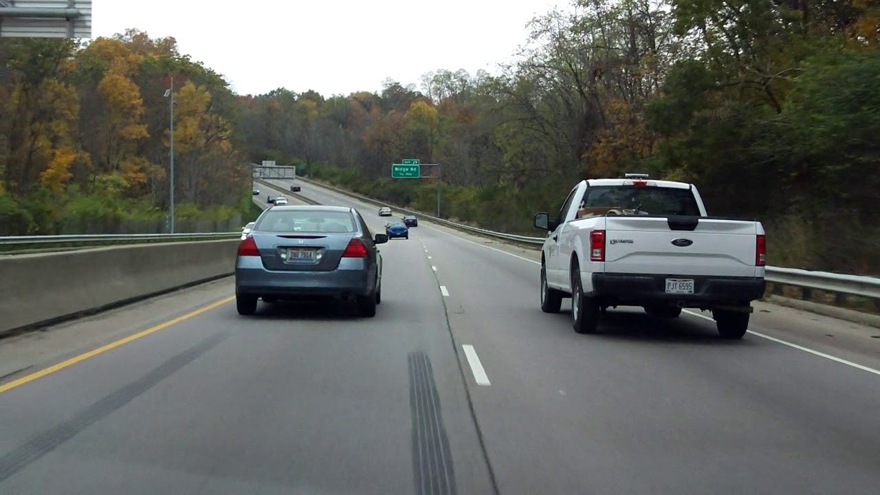 Ronald Reagan Cross County Highway (Exits 32 to 27) westbound