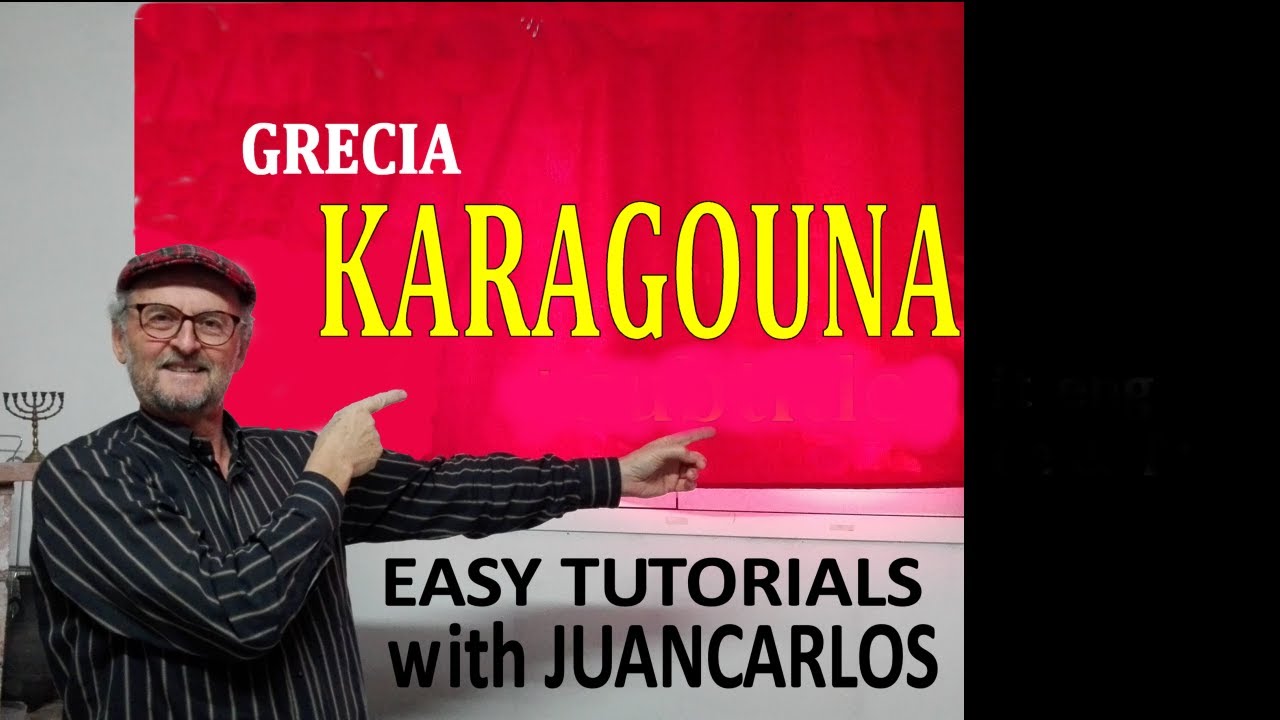 Karagouna, Grecia, tutorial di Juancarlos Battilani