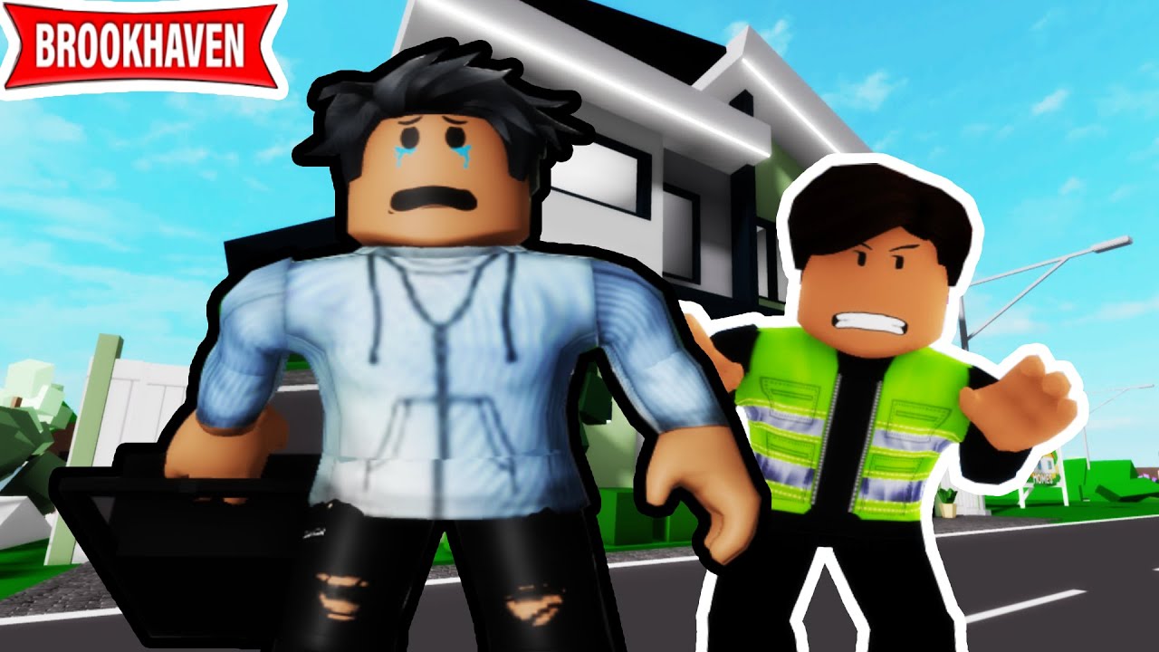 Brookhaven Film Deutsch - ZACK VON ZUHAUSE RAUSGESCHMISSEN😞Mega-Streit mit Vater...[Roblox Deutsch]