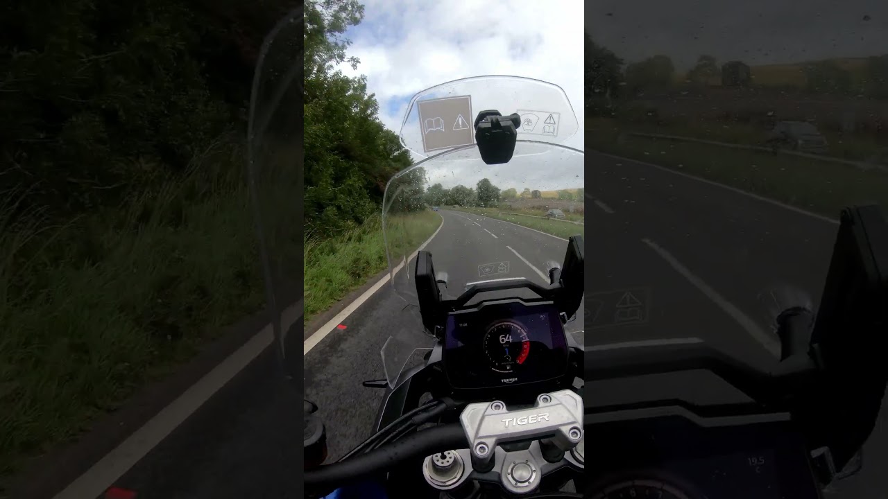 Triumph Tiger 1200 GT Explorer acceleration 0-60MPH #triumphtiger1200 #acceleration #tiger #pov