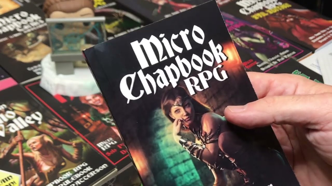 Why Micro Chapbook RPG Is My Current Favorite System Part 1