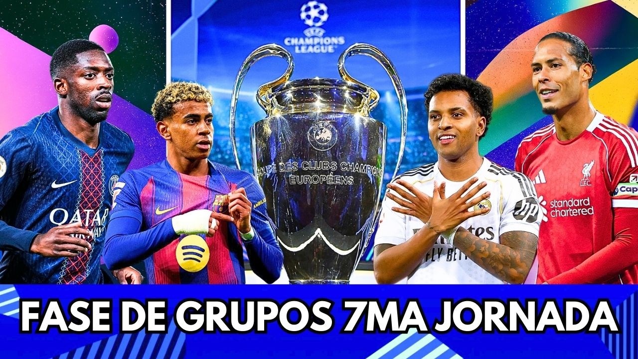 CHAMPIONS LEAGUE 2025/26 PREVIA JORNADA 7 | An&aacute;lisis y Predicciones🏆🔝⚽