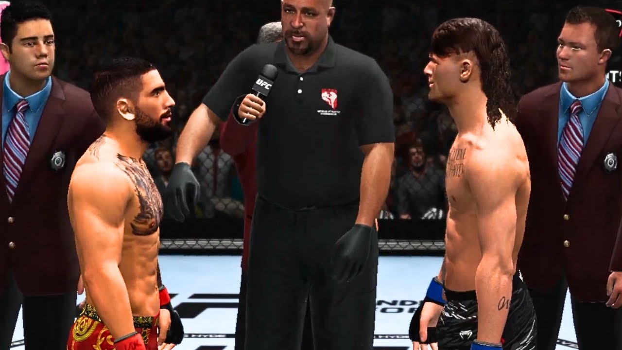 Ilia Topuria vs Diego Lopes FULL FIGHT | UFC Undisputed Forever AI Simulation Gameplay (CPU vs CPU)
