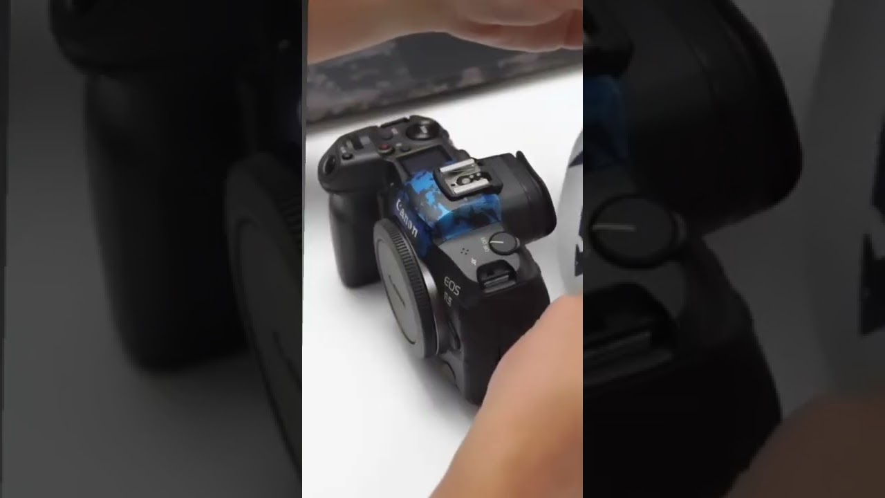 #short  adding skin in canon camera
