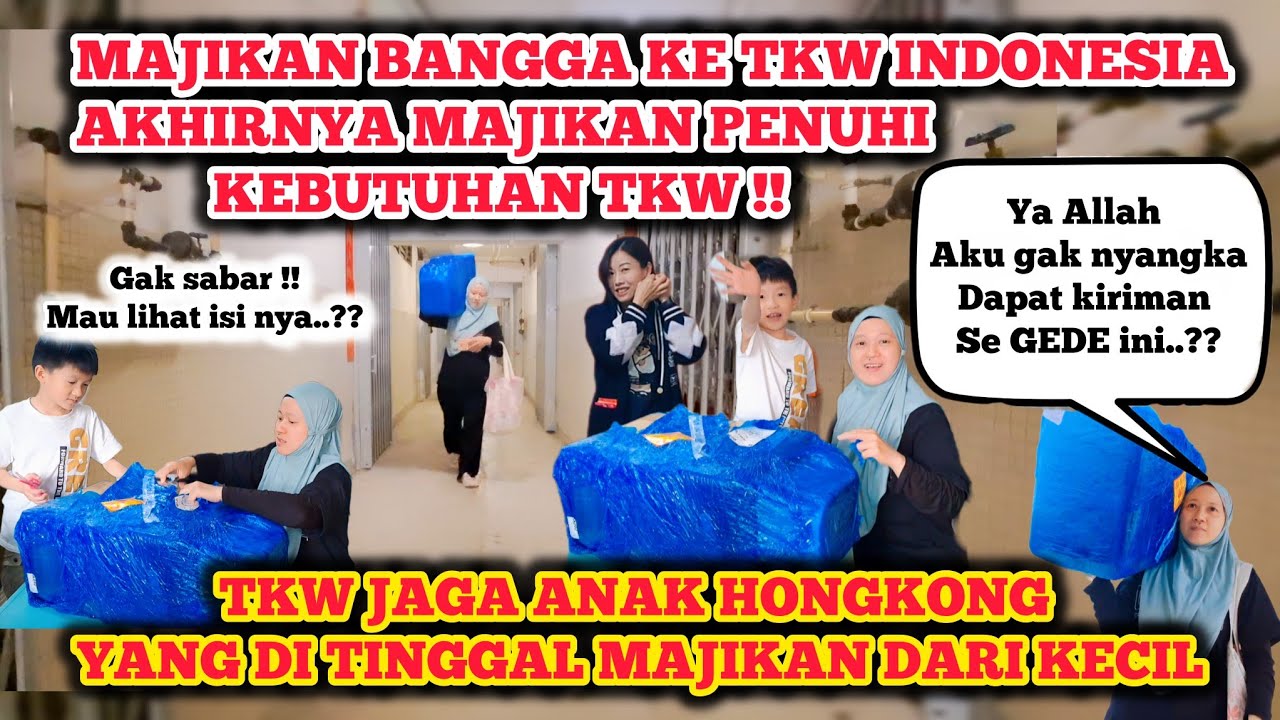 MAJIKAN BALAS BUDI KE TKW‼️SAMPE KIRIM PAKETAN BESAR UNTUK PENUHI KEBUTUHAN TKW
