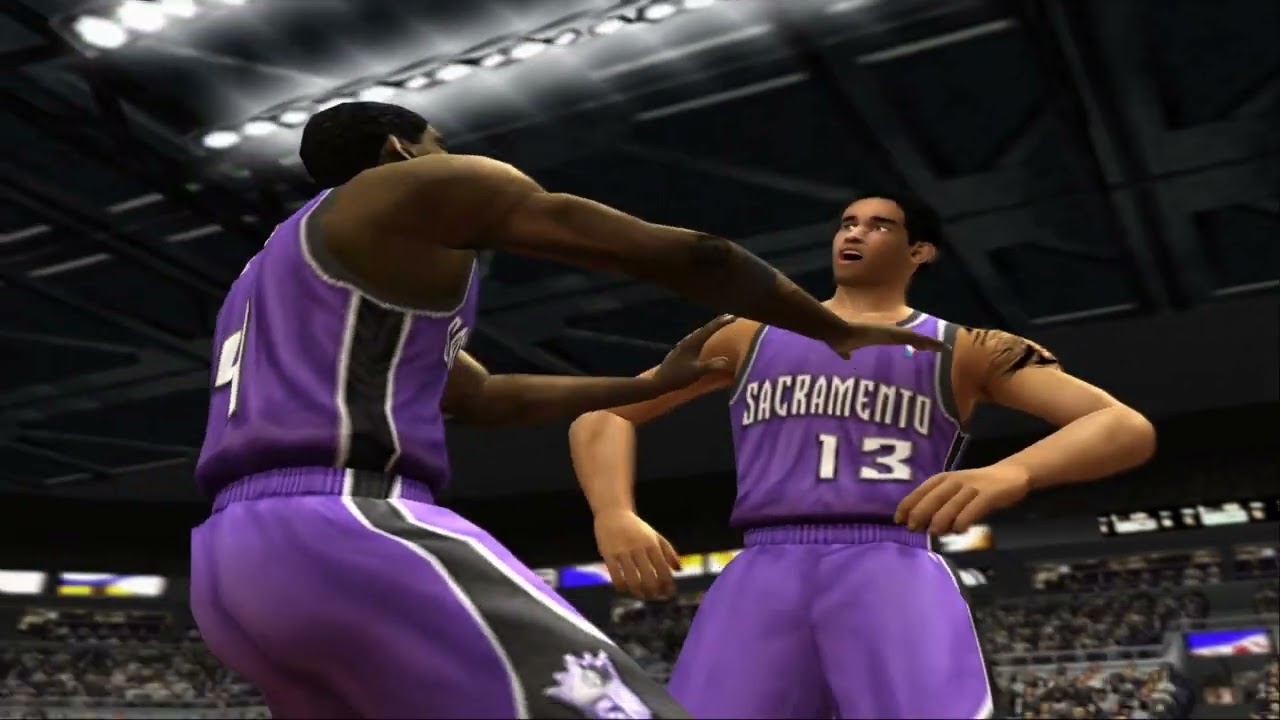 NBA LIVE 2003 Clippers vs Kings