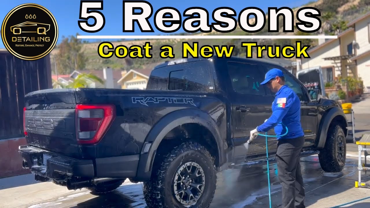 5 Reasons Why You Should Put A Ceramic Coating On A Brand New Vehicle!