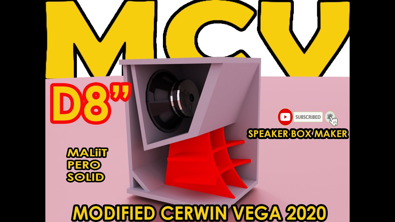 Модифицированный Cerwin Vega- MCV D8