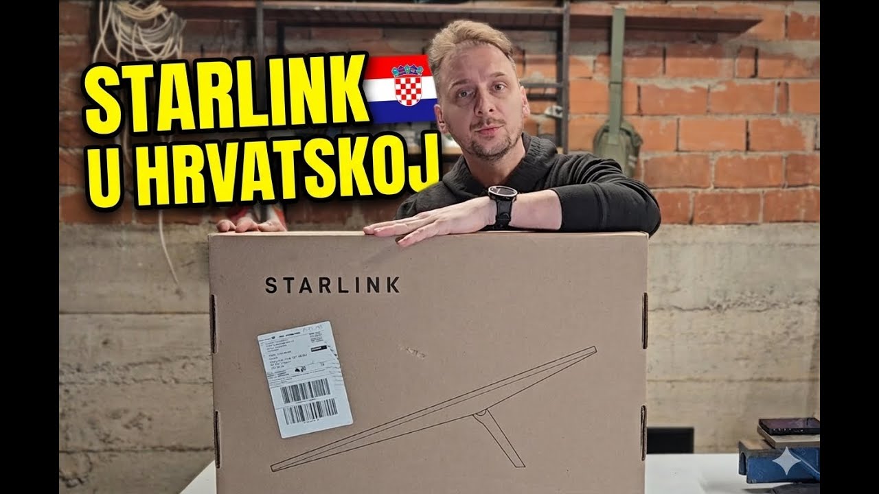 Starlink u Hrvatskoj: Je li ovo kraj lošeg interneta?