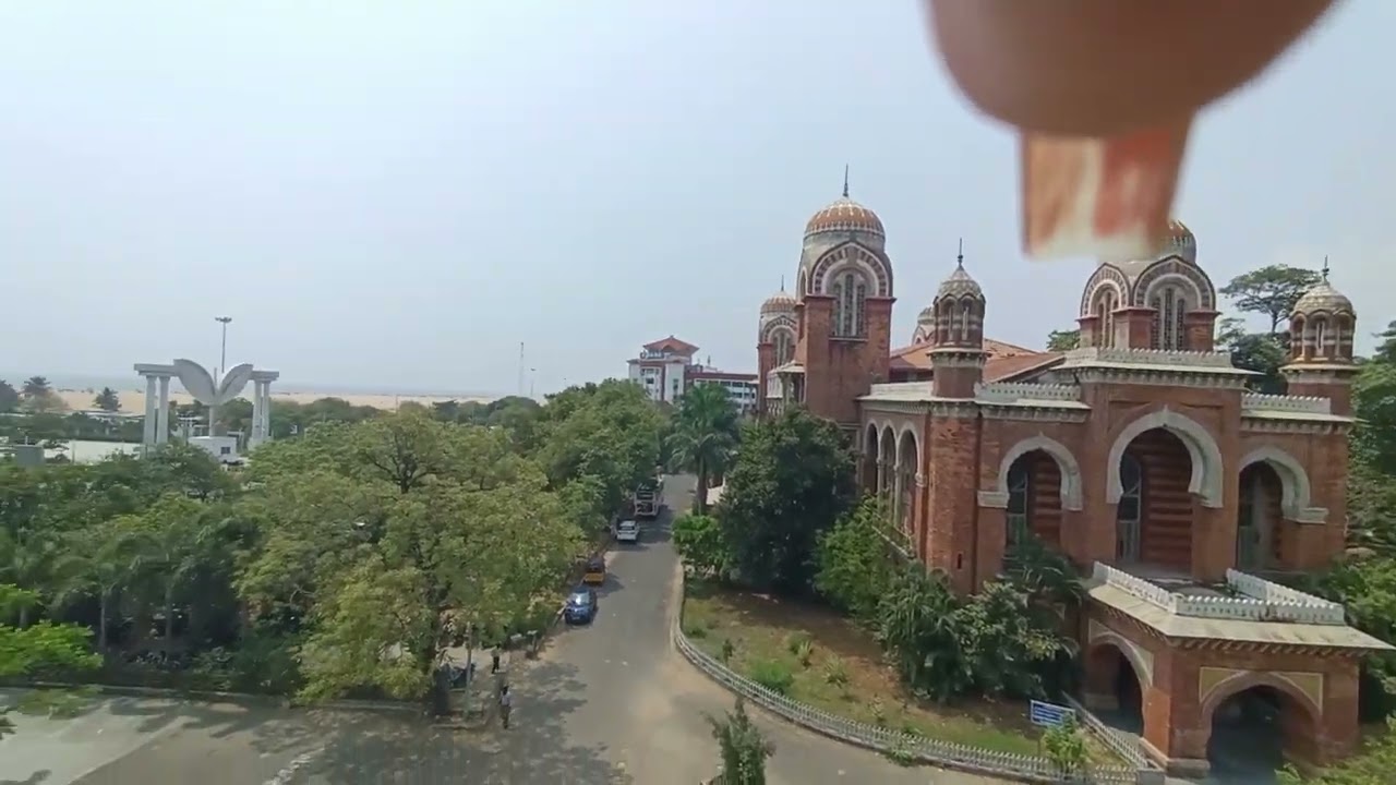 Top view of University of Madras|Riya's vlogs
