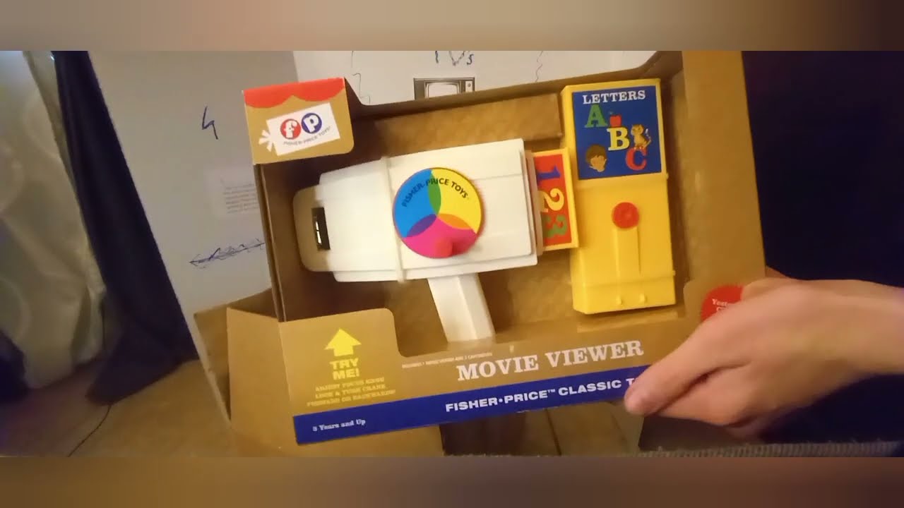Fisher Price Movie Viewer Unboxing!