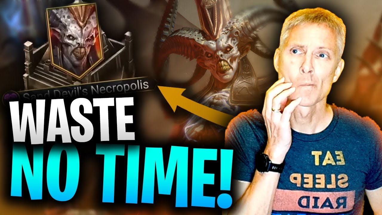 INCREDIBLY FAST! BEST Sand Devil 25 SPEED Teams For Endgame | Raid Shadow Legends