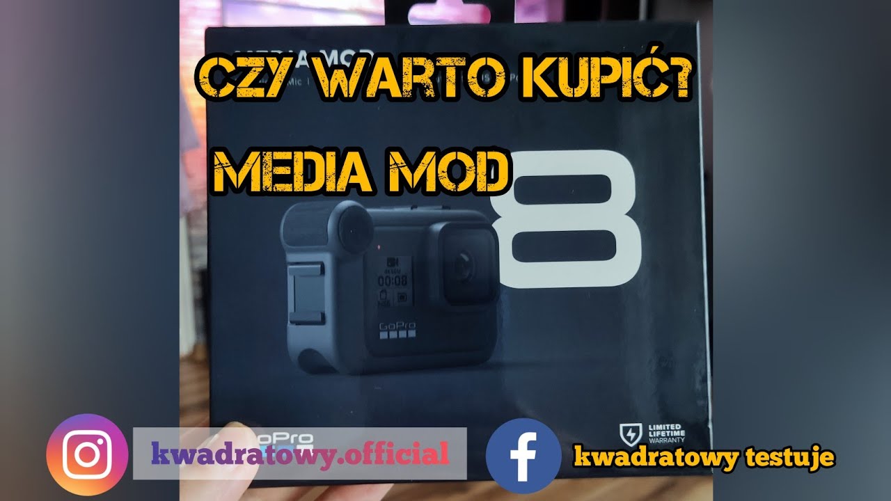 Media Mod do Gopro 8 czy warto?