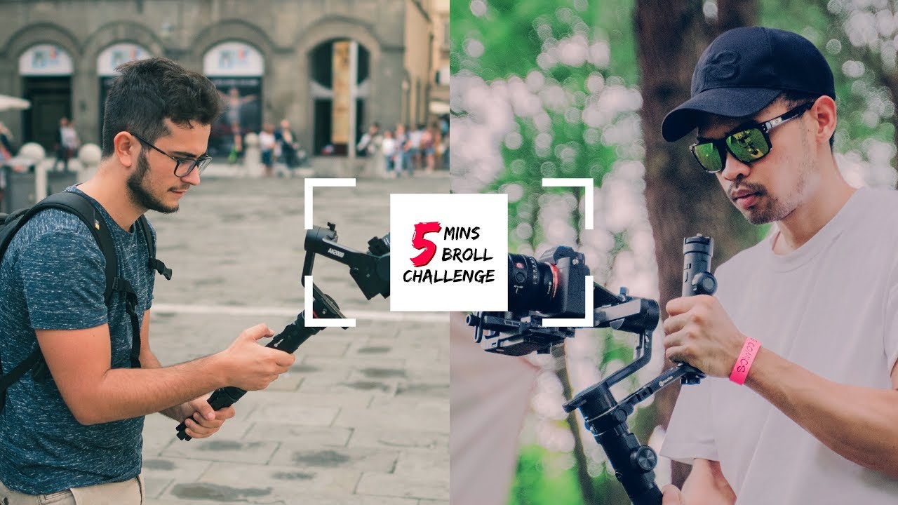 5 Mins B Roll Challenge | 1 Camera 1 Lens 1 Location | Lucca Italy