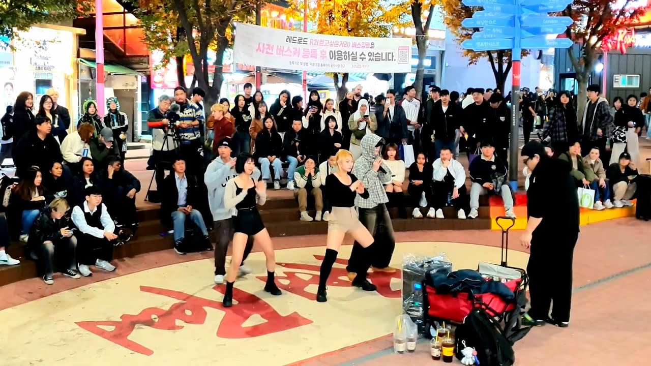 [STREET ARTIST] RECO. WITH SEOHEE. INTERACTIVE HONGDAE BUSKING. 241114.