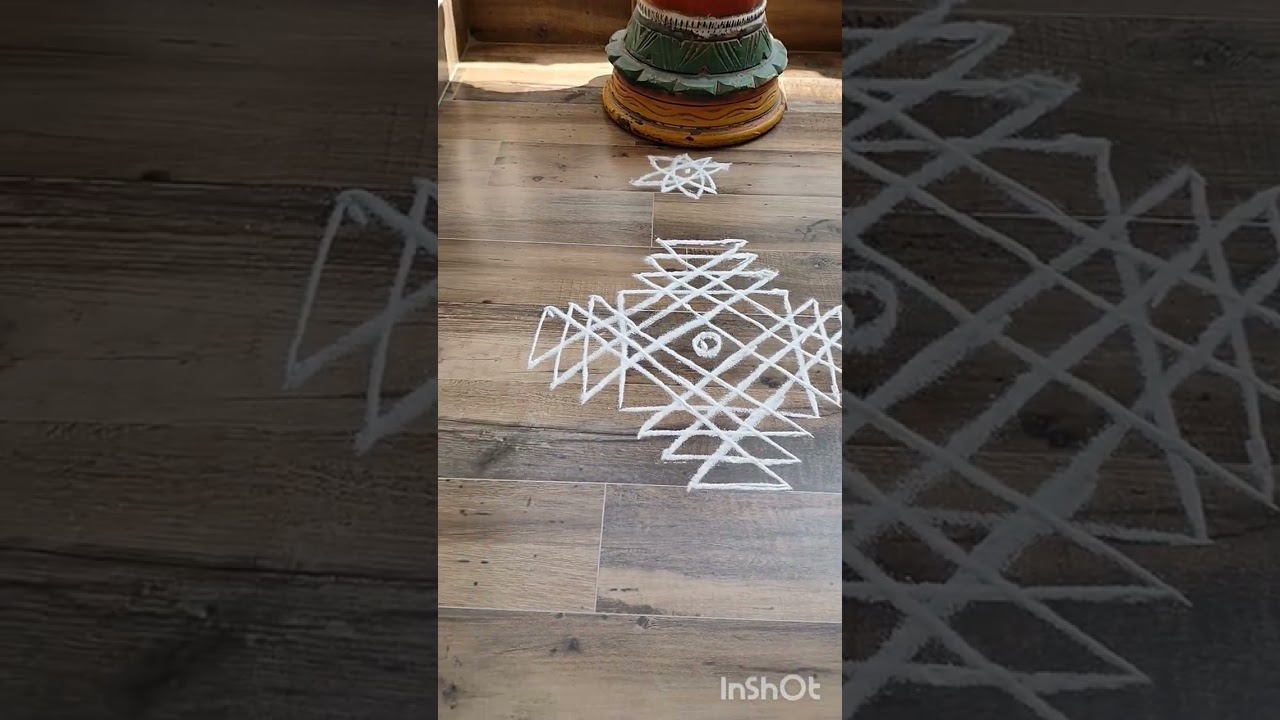 Mahalaxmi yantra #rangoli designs# kolam#rangoli #rangoli @ kiranmayi's rangoli 