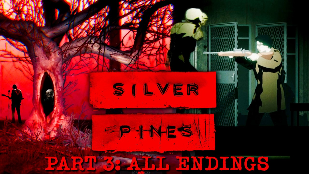 SILVER PINES [Part 3: All Endings] - Stunning 2D Survival Horror where Twin Peaks meets Silent Hill!