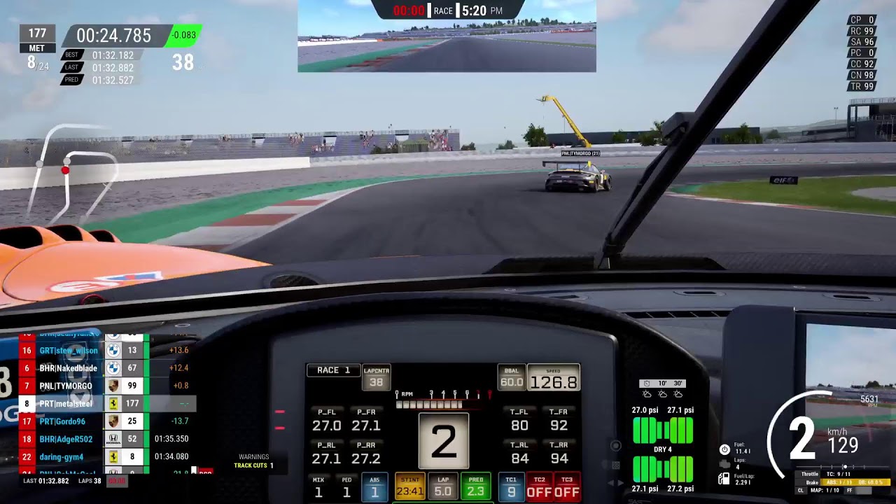 Rooz Season 18 TNL Round 4 Valencia GT3 PS5 2025