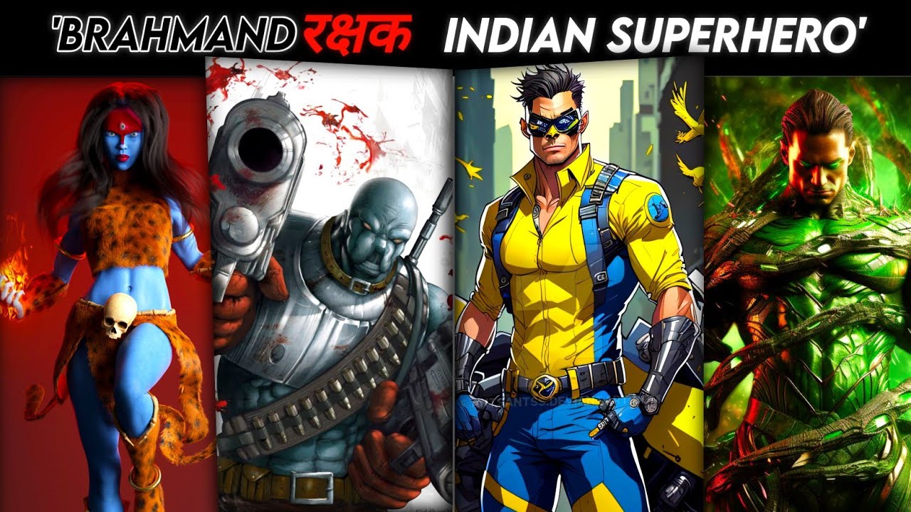 Indian SuperHeroes Better Than Avengers 😲 Explain In Hindi | SK SuperVerse