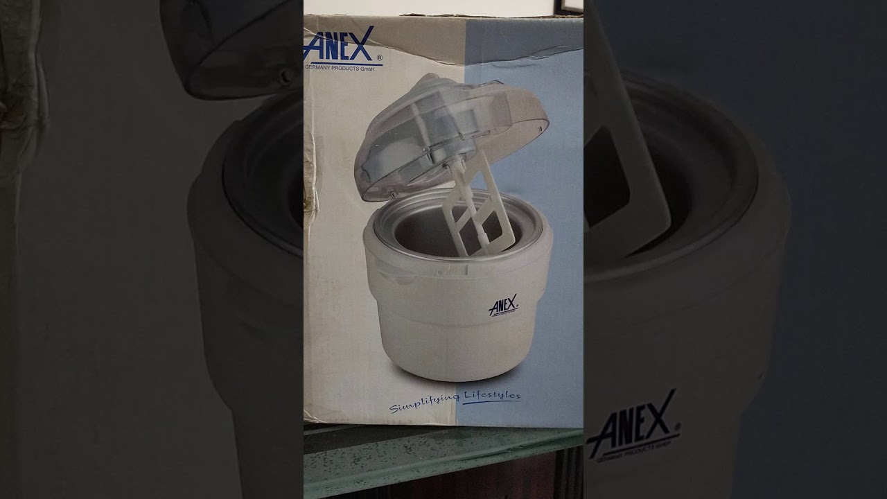 Anex Ice cream maker Review and Sath me gup shup 😊