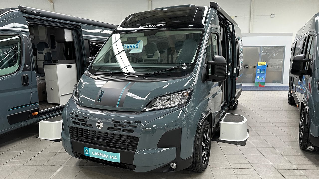2025 Swift Carrera 144 Walkround, Review & Comparison with our Elddis CV40