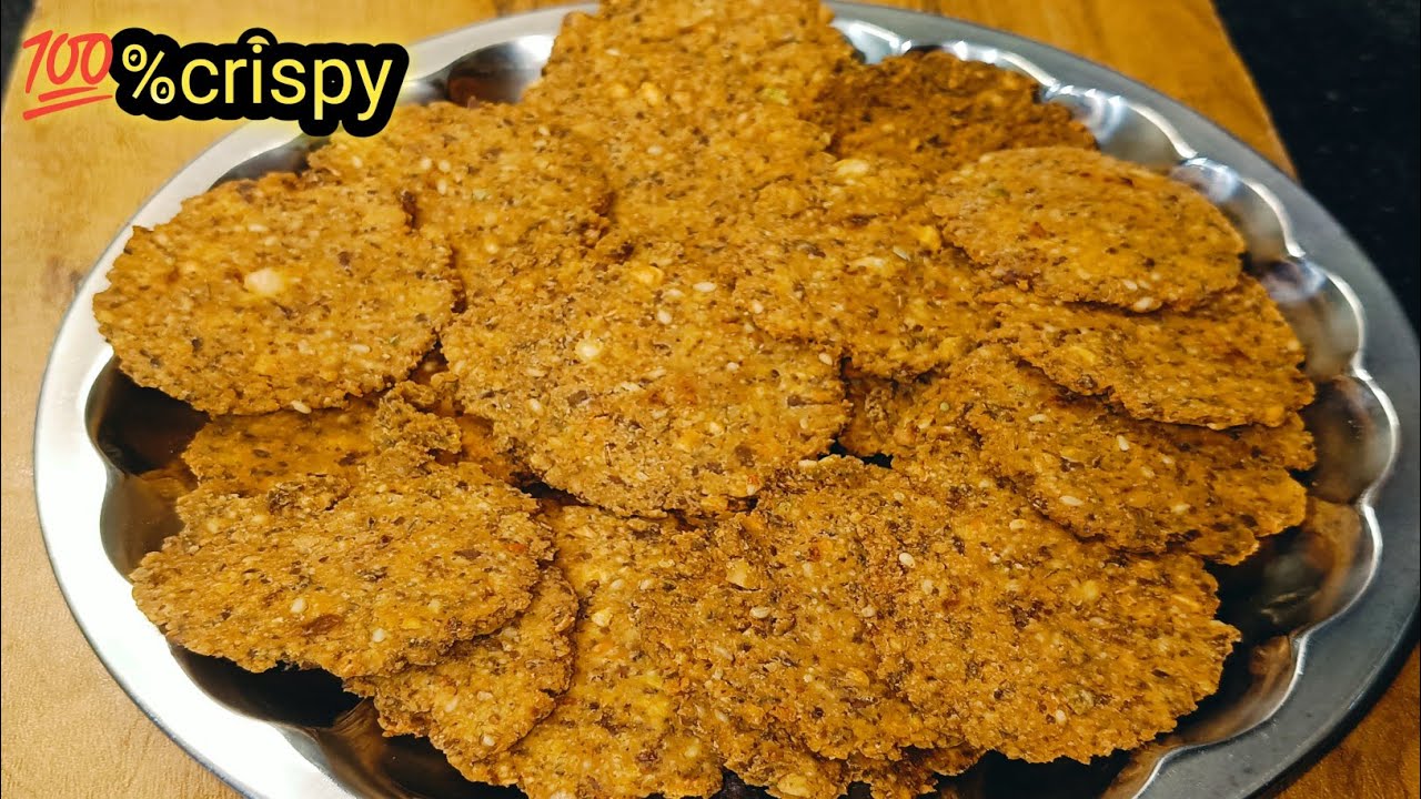 काले चने से 10 मिनट में बनाएं खस्ता कुरकुरा नाश्ता जो पूरे 2 महीने तक खाएं 😍Chana Masala Papdi