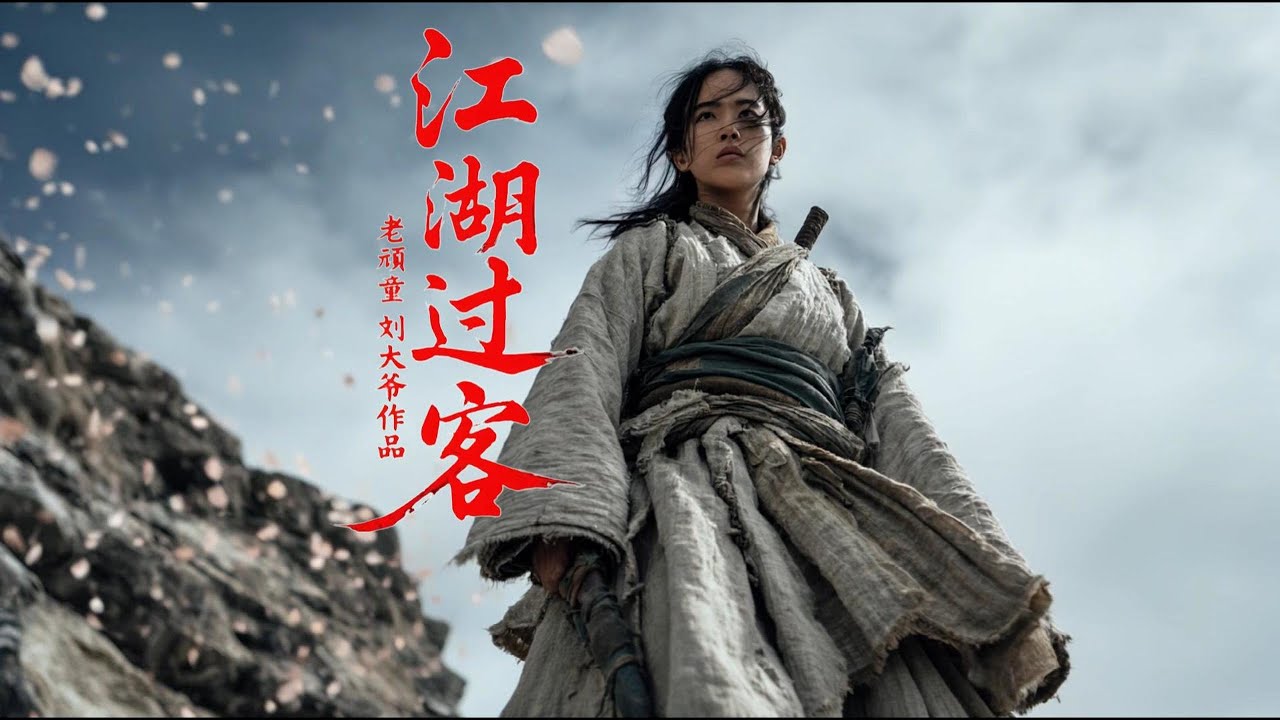 太TM酷了AI武侠时代，人人都可以玩电影，一个人搞定！！！致敬徐克，AI完美开启新武侠时代，虚拟人MV《江湖过客》