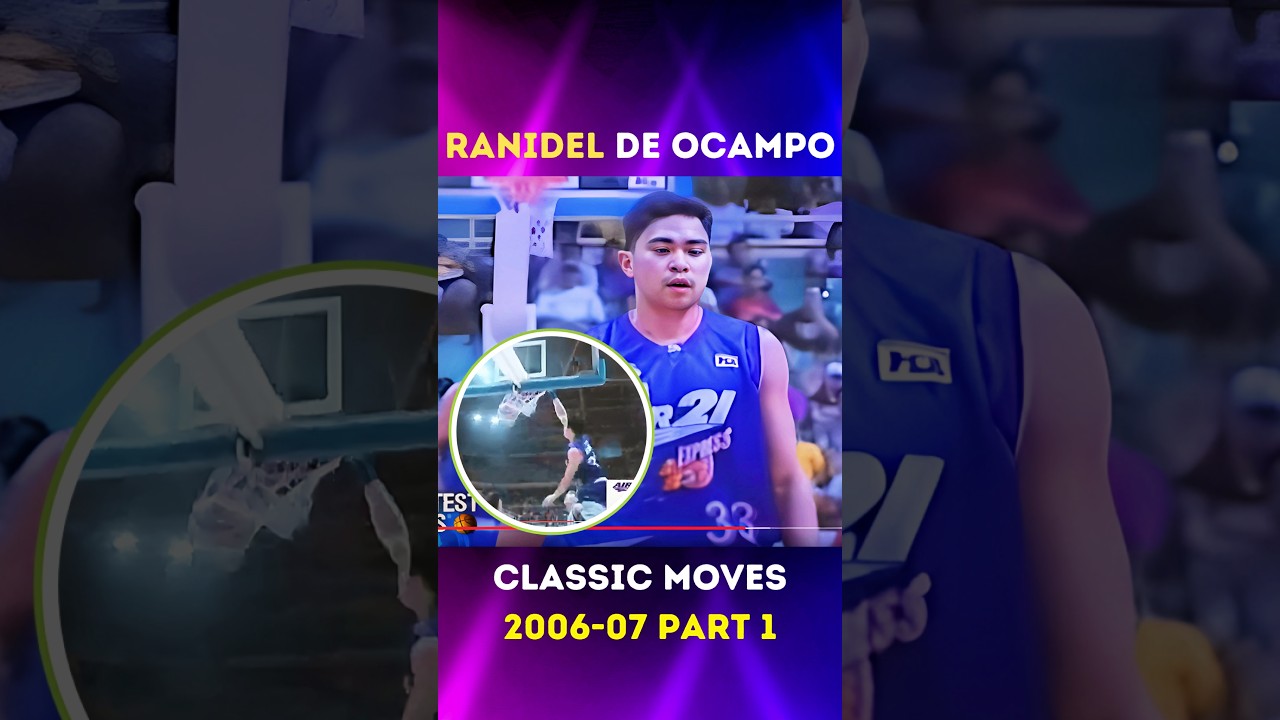 Ranidel De Ocampo Classic RDO🔥| 2006-07 Air21
