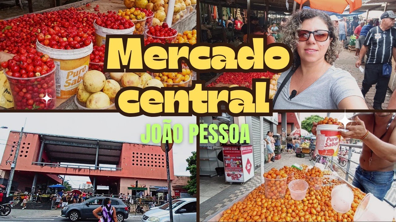 FEIRA DO MERCADO CENTRAL DE JOÃO PESSOA PARAIBA
