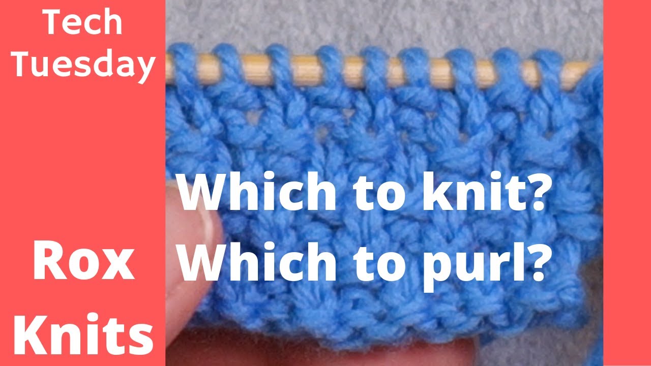 How to Read Your Knitting: Basic Stitches // Technique Tuesday