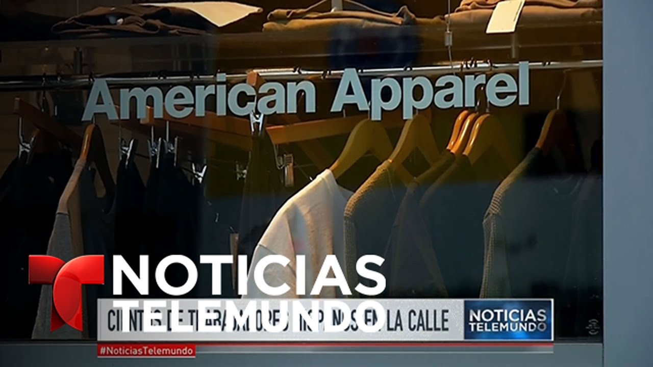American Apparel deja a miles de hispanos en la calle | Noticiero | Noticias Telemundo