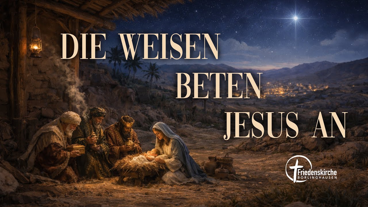 Die Weisen beten Jesus an - Matthäus 2,1-12 // Friedenskirche Borlinghausen