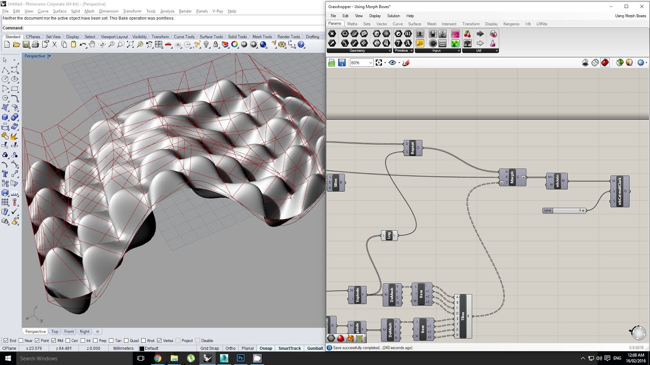Grasshopper - Using Morph Boxes
