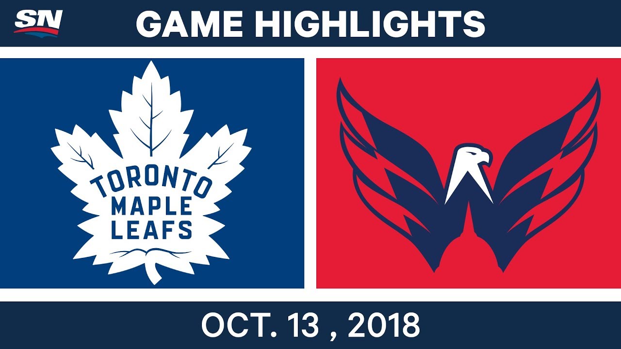 NHL Highlights | Maple Leafs vs. Capitals - Oct. 13, 2018