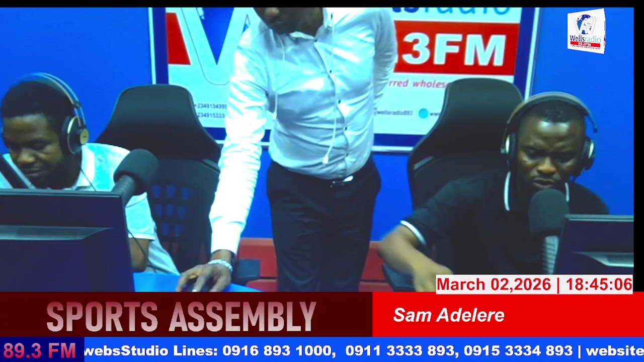 SPORTS ASSEMBLY with Samuel Adelere
