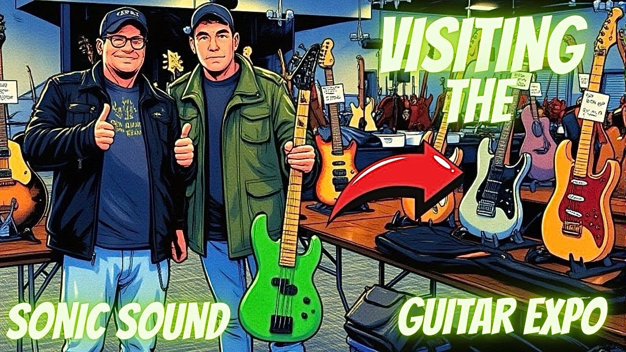 Visiting The Sonic Sound Guitar Expo In Greenville South Carolina | #guitar #guitarist #shopping 
