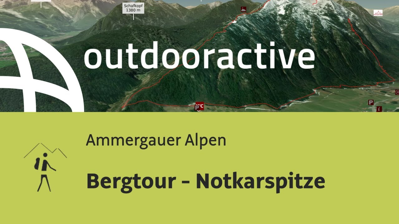 Bergtour in Ammergauer Alpen: Bergtour - Notkarspitze