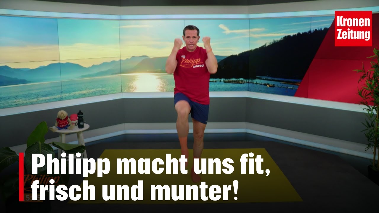 Philipp bewegt am Dienstag, 20.5.: Fit, frisch und munter in den Tag